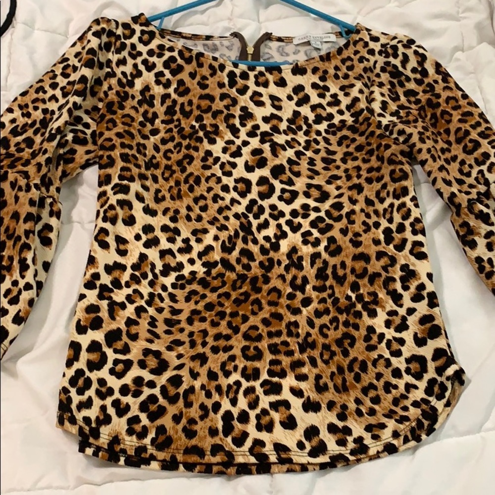 Leopard print shirt